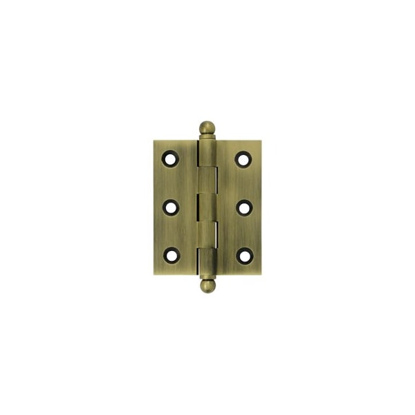 CH2520U5 Cabinet Hinges W/ Ball Tips Antique Brass, 10PK